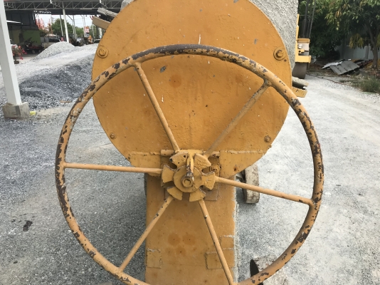 ขายโม่ผสมปูนตัวใหญ่พร้อมมอเตอร์2สาย3แรง Line:Jiraroj2909