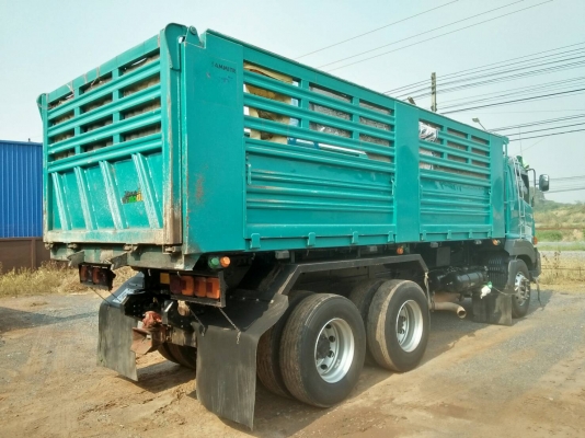 Hino344ปี59 ดั้มสามมิตรรถสวยพร้อมใช้ มีระบบลากลูก