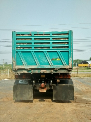 Hino344ปี59 ดั้มสามมิตรรถสวยพร้อมใช้ มีระบบลากลูก