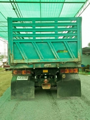 Hino344ปี59 ดั้มสามมิตรรถสวยพร้อมใช้ มีระบบลากลูก