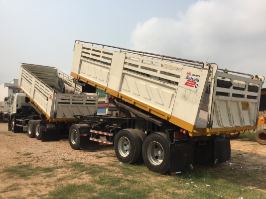 ขายรถพ่วง HINO 380 เฟืองช้า ปลายปี 53 รถวิ่งวัสดุก่อสร้างใกล้ๆ ไมล์น้อย สภาพเดิมๆ