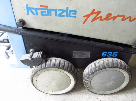 ขายแล้วค่ะ ปั๊มอัดฉีดแรงดันสูง รุ่นทำน้ำร้อนและน้ำเย็น&ndash;รุ่นใหญ่ &ldquo;KRANZLE&rdquo; รุ่น THERM635 จากเยอรมนี  135 bar 230V Auto -stop