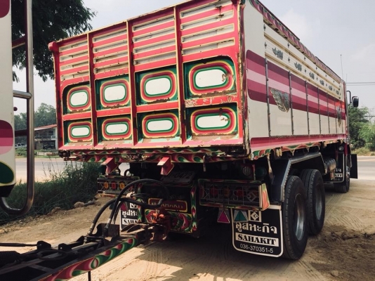 Isuzu 360 แรง ปี 57 เฟืองเร็ว ไมล์สองแสน ยางดี แม่ลูกดัมพ์อุ่สหะกิจ สวยเดิมพร้อมใช้งาน รถไม่เคยแบกน้ำหนัก