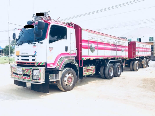 Isuzu 360 แรง ปี 57 เฟืองเร็ว ไมล์สองแสน ยางดี แม่ลูกดัมพ์อุ่สหะกิจ สวยเดิมพร้อมใช้งาน รถไม่เคยแบกน้ำหนัก