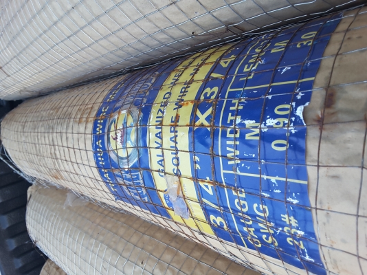 ลวดตาข่ายล้อมไก่ยาว 30 เมตร