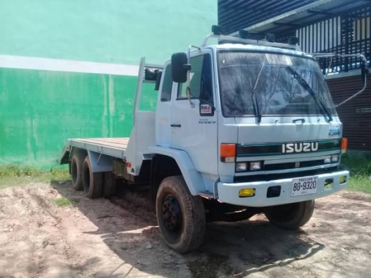 10ล้อท้ายลาด 2เพลา ISUZU ROCKY 240แรงม้า รถสวย ท้ายลาดต่อใหม่ คัทซีสวย เครื่องดี พร้อมใช้งาน เล่มพร้อม ราคาคุยได้ 0872976734