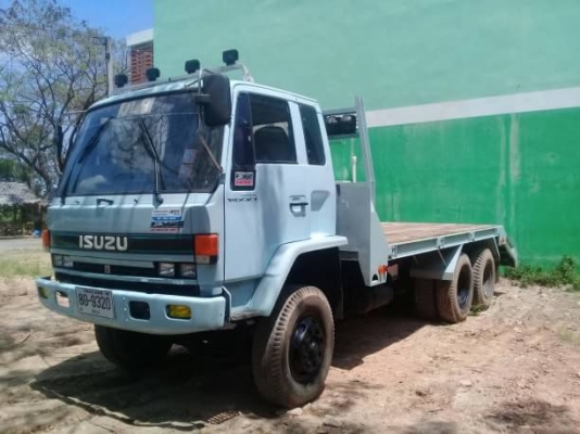 10ล้อท้ายลาด 2เพลา ISUZU ROCKY 240แรงม้า รถสวย ท้ายลาดต่อใหม่ คัทซีสวย เครื่องดี พร้อมใช้งาน เล่มพร้อม ราคาคุยได้ 0872976734