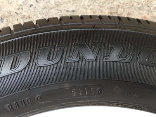 ล้อแม็ก Toyota Revo ขอบ 16 พร้อมยาง 215-65-16 Dunlop ดอกเต็มๆ ตุ่มยังอยู่