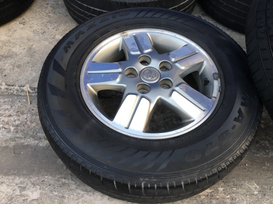 ล้อแม็ก Toyota Vigo ขอบ 15 พร้อมยาง 215-70-15 ปี 14