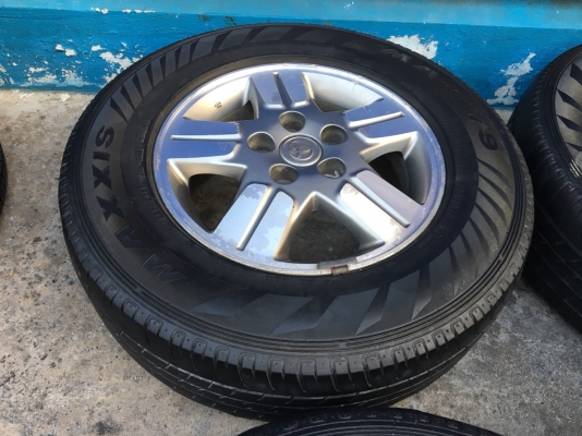 ล้อแม็ก Toyota Vigo ขอบ 15 พร้อมยาง 215-70-15 ปี 14