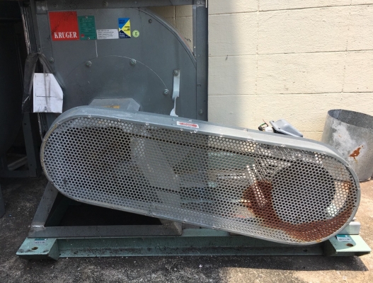 พัดลมดูดอากาศ KRUGER 1.5 HP 380V