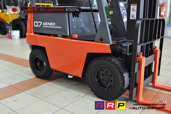 ขายรถโฟล์คลิฟท์มือสอง TOYOTA รุ่น 2FG7-FGH9-30082 นำเข้าจากประเทศญี่ปุ่น 100\% ไม่เคยใช้งานในไทย