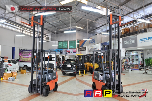 ขายรถโฟล์คลิฟท์มือสอง TOYOTA รุ่น 2FG7-FGH9-30082 นำเข้าจากประเทศญี่ปุ่น 100\% ไม่เคยใช้งานในไทย