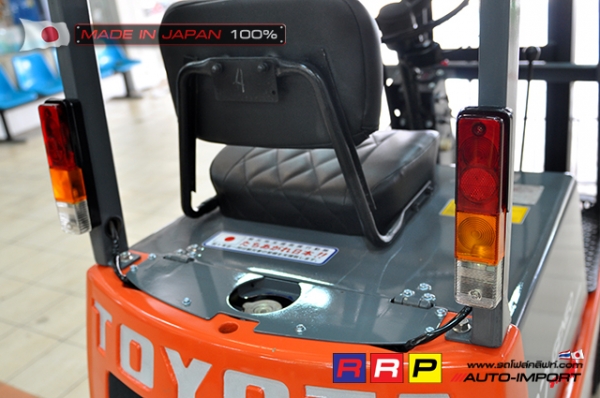 ขายรถโฟล์คลิฟท์มือสอง TOYOTA รุ่น 2FG7-FGH9-30082 นำเข้าจากประเทศญี่ปุ่น 100\% ไม่เคยใช้งานในไทย