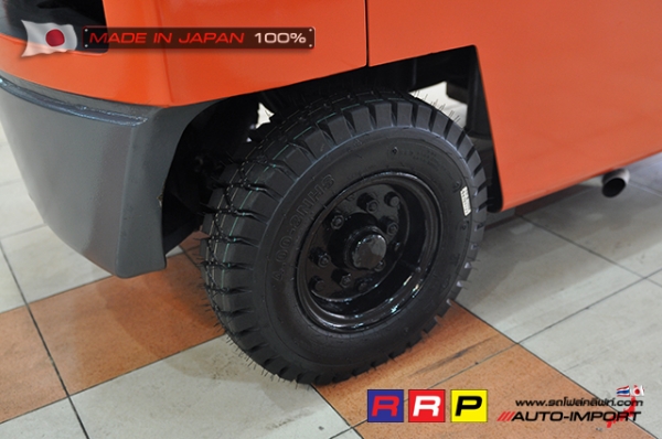 ขายรถโฟล์คลิฟท์มือสอง TOYOTA รุ่น 2FG7-FGH9-30082 นำเข้าจากประเทศญี่ปุ่น 100\% ไม่เคยใช้งานในไทย
