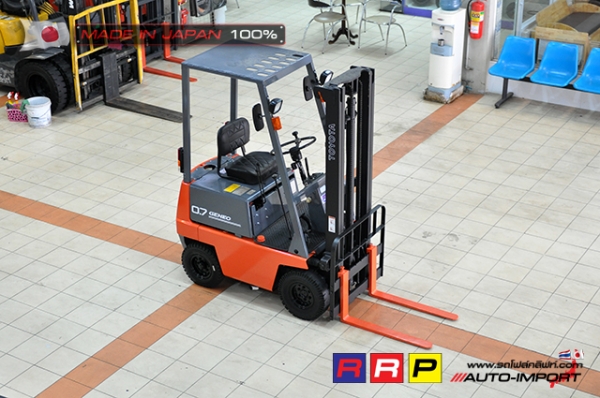 ขายรถโฟล์คลิฟท์มือสอง TOYOTA รุ่น 2FG7-FGH9-30082 นำเข้าจากประเทศญี่ปุ่น 100\% ไม่เคยใช้งานในไทย