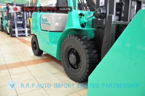 ขายรถโฟล์คลิฟท์มือสอง MITSUBISHI รุ่น KFG25-55065 นำเข้าจากประเทศญี่ปุ่น 100\% ไม่เคยใช้งานในไทย ขายรถโฟล์คลิฟท์มือสอง MITSUBISHI รุ่น KFG25-55065 นำเข้าจากประเทศญี่ปุ่น 100\% ไม่เคยใช้งานในไทย
