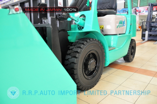 ขายรถโฟล์คลิฟท์มือสอง MITSUBISHI รุ่น KFG25-55065 นำเข้าจากประเทศญี่ปุ่น 100\% ไม่เคยใช้งานในไทย ขายรถโฟล์คลิฟท์มือสอง MITSUBISHI รุ่น KFG25-55065 นำเข้าจากประเทศญี่ปุ่น 100\% ไม่เคยใช้งานในไทย