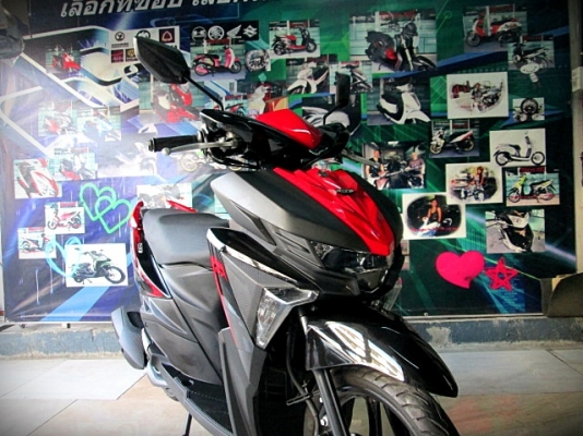 gt125 2016 สีดำแดง รถเครื่องดี สีสวย 29900