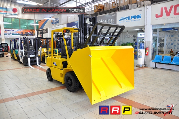 ขายรถโฟล์คลิฟท์มือสอง KOMATSU รุ่น FG20-8-137301 นำเข้าจากประเทศญี่ปุ่น 100\% ไม่เคยใช้งานในไทย ขายรถโฟล์คลิฟท์มือสอง KOMATSU รุ่น FG20-8-137301 นำเข้าจากประเทศญี่ปุ่น 100\% ไม่เคยใช้งานในไทย