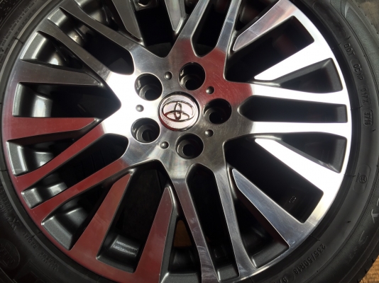 ล้อToyota VEllFIRE แท้ พร้อมยางมิชลีนปี16 ล้อToyota VEllFIRE แท้ พร้อมยางมิชลีนปี16