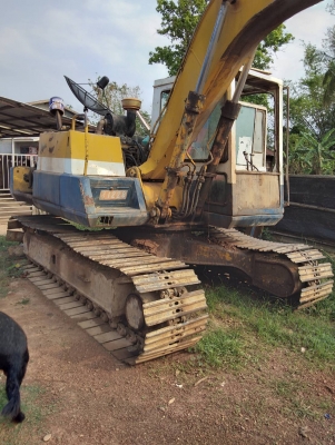 Komatsu 120-3 เครื่อง6BF ปั้มเดิม โซ่บางๆ โรลเลอรสวย ตามสภาพ