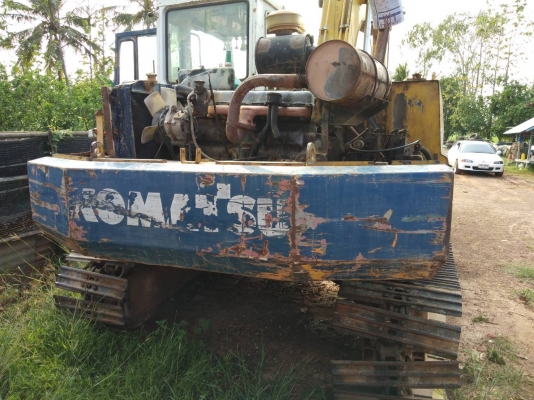 Komatsu 120-3 เครื่อง6BF ปั้มเดิม โซ่บางๆ โรลเลอรสวย ตามสภาพ