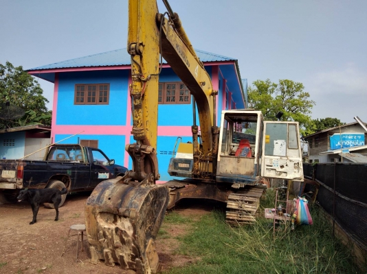 Komatsu 120-3 เครื่อง6BF ปั้มเดิม โซ่บางๆ โรลเลอรสวย ตามสภาพ