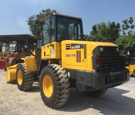 รถญี่ปุ่นเกรดA ขายถูก KOMATSU WA100-5 สภาพสวย นำเข้าจากญี่ปุ่น โทร.090-986-2521 อ๊อบ