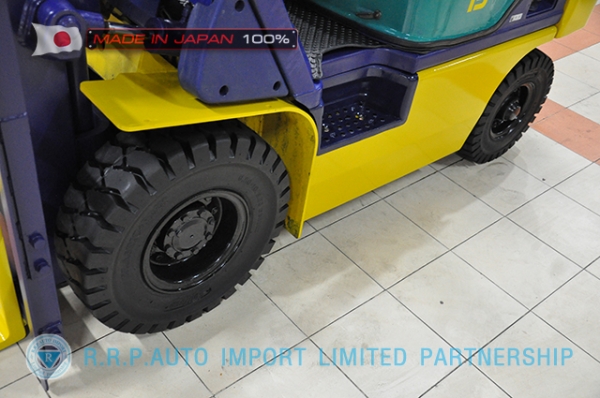 ขายรถโฟล์คลิฟท์มือสอง KOMATSU รุ่น FD15C-16-619696 นำเข้าจากประเทศญี่ปุ่น 100\% ไม่เคยใช้งานในไทย