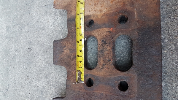 ขายเเผ่นเเทรคใส่HITACHI EX120ได้ของเเท้เเข็งสภาพสวยมากติดต่อ0800660666 ขายเเผ่นเเทรคใส่HITACHI EX120ได้ของเเท้เเข็งสภาพสวยมากติดต่อ0800660666