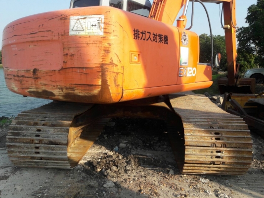 มาใหม่จ้า..HITACHI  EX120-5  เก่านอกแท้  สภาพสวย  เดิมๆๆ  แทรคนอก 70  ปลายยาวพิเศษ  6,XXX  ชั่วโมง  พร้อมใช้  โทร  089-3818694  ดวงนภา