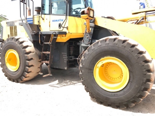 ขายรถตักล้อยาง KOMATSU WA470-6 ปี 2010 รถนอกนำเข้าจากญี่ปุ่น สภาพสวยพร้อมใช้ มีVDOการทำงานครับ
