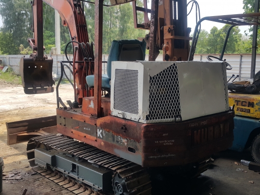 รถแบคโฮ KUBOTA KH15 รถเก่านอกนำเข้า ยังไม่เคยใช้งานในไทย เครื่อวดี ปั๊มแรง มีระบบเต่า-กระต่าย ชม.การทำงาน 2000+ ชม. สภาพดีพร้อมใช้งาน มีเอกสารใบอินวอยซ์ มี VDO การทำงานให้ชม