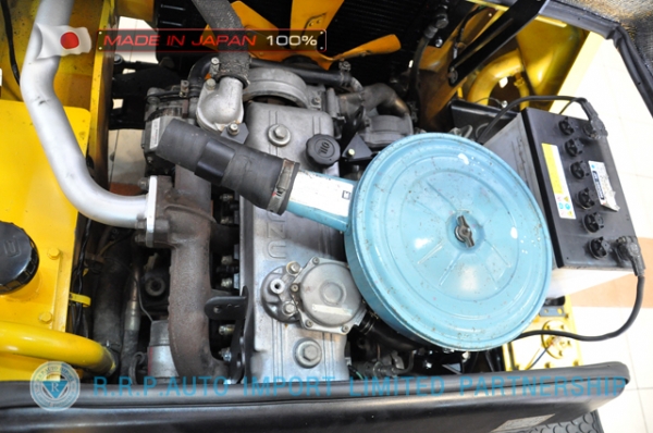 ขายรถโฟล์คลิฟท์มือสอง TCM รุ่น FVD15Z15-4260867 นำเข้าจากประเทศญี่ปุ่น 100\% ไม่เคยใช้งานในไทย