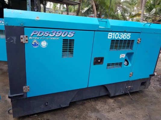 PDS390S - เครื่องกำเนิดไฟฟ้า Airman Compressor ขนาด 7 บาร์ 390cfm. Isuzu Engine by OEK