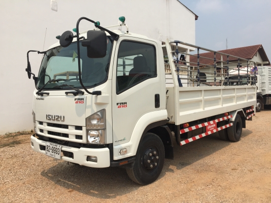 ขายหกล้ออิซุ FRR 210แรง ปลายปี 57 รหัส DT กระบะเหล็กคอกแป๊ปยาว 5.60 เมตร ไมล์สามหมื่น สภาพป้ายแดง