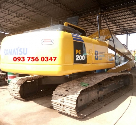 ขายรถแบคโฮ บูมยาว 18 ม.Komatsu pc 200lc-8(slf) ขายรถแบคโฮ บูมยาว 18 ม.Komatsu pc 200lc-8(slf)