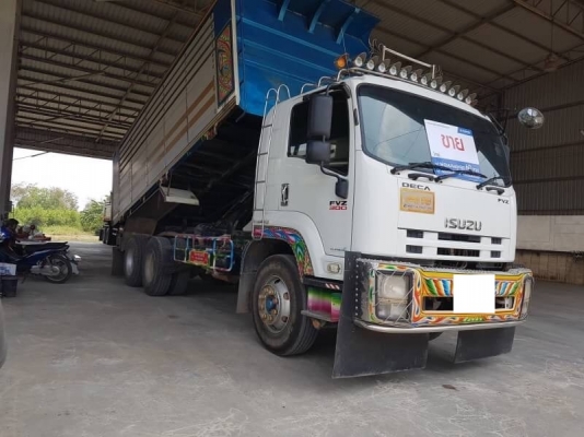 ขาย isuzu 10ล้อ decca FVZ 300แรง ปี53