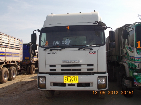 ขาย ISUZU รุ่น FVZ34PSDFH กระบะSMM มือสอง(พร้อมผ้าคลุมรถ)