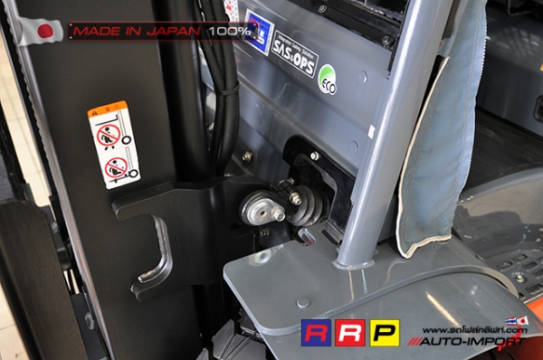 ขายรถโฟล์คลิฟท์มือสอง TOYOTA รุ่น 8FG25-12825 นำเข้าจากประเทศญี่ปุ่น 100\% ไม่เคยใช้งานในไทย