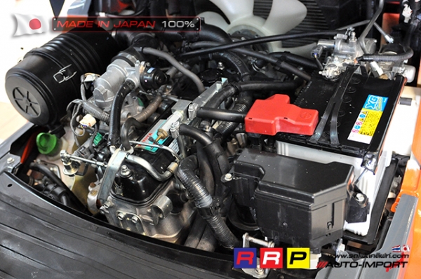 ขายรถโฟล์คลิฟท์มือสอง TOYOTA รุ่น 8FG25-12825 นำเข้าจากประเทศญี่ปุ่น 100\% ไม่เคยใช้งานในไทย