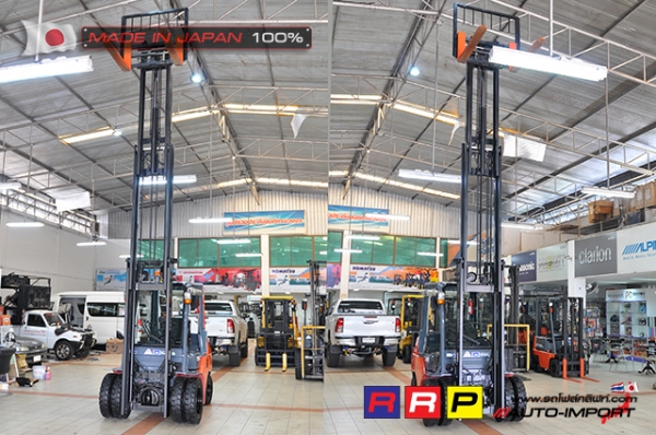 ขายรถโฟล์คลิฟท์มือสอง TOYOTA รุ่น 8FG25-12825 นำเข้าจากประเทศญี่ปุ่น 100\% ไม่เคยใช้งานในไทย