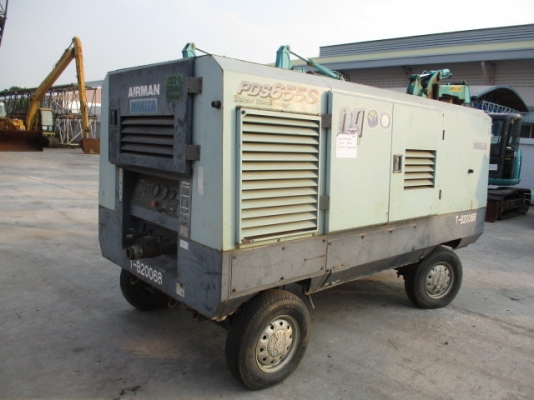 ขายปั้มลม AIRMAN PDS655SD #68A-4B20068 สภาพสวยพร้อมใช้ นำเข้าจากประเทศญี่ปุ่น สนใจติดต่อ อำพล 090-9694506, 080-3031241