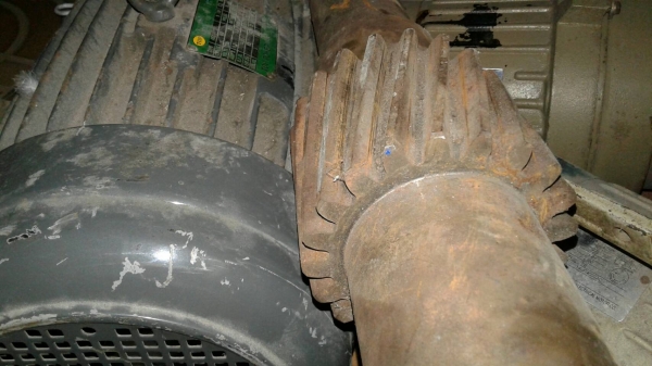 เฟืองเพลา สภาพดี