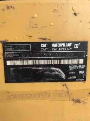 ขายแม็คโค CAT 320D RR ขายแม็คโค CAT 320D RR