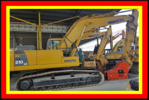 KOMATSU PC210LC นอกญี่ปุ่น ราคา 2,450,000 KOMATSU PC210LC นอกญี่ปุ่น ราคา 2,450,000