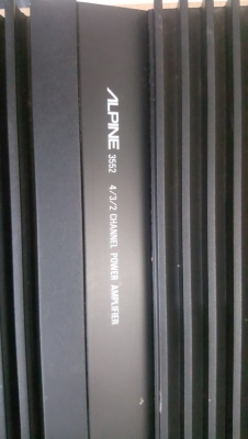 ขาย Power Amp Alpine 3552 ขาย Power Amp Alpine 3552