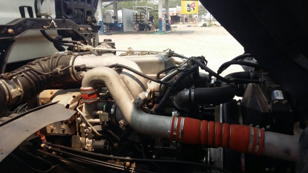 HINO MEGA 344 ปี 56 แม่เดี่ยวดัมพ์สามมิตร มีระบบพ่วง สวยๆ เดิมๆ พร้อมใช้ยางใหม่ 8 เส้น ทะเบียนพร้อม