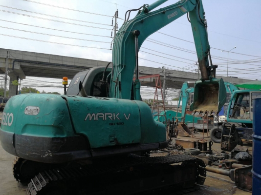 Kobelco Sk120 Mark V Super  เดิมๆ สวยเต็ม เก็บงานดูแลดีอะไหร่ศูนย์มาตลอด(เอวมีนิดหน่อย)